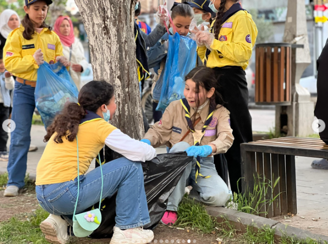 Homs Waste Sorting & Street Cleanup Activity